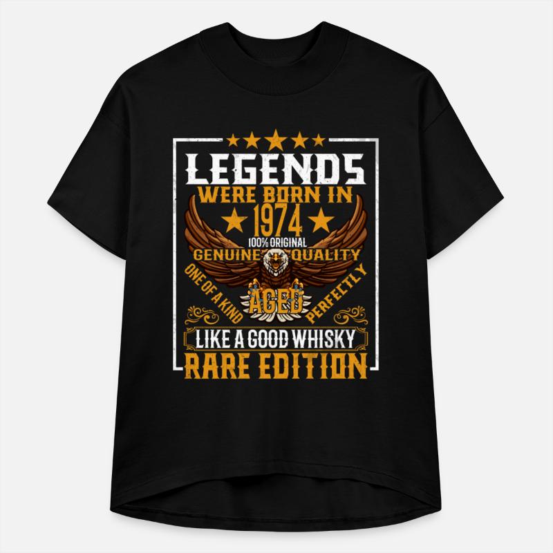 Legends were born in 1974 aged like a good whisky
