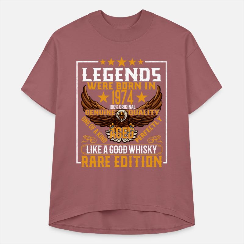 Legends were born in 1974 aged like a good whisky
