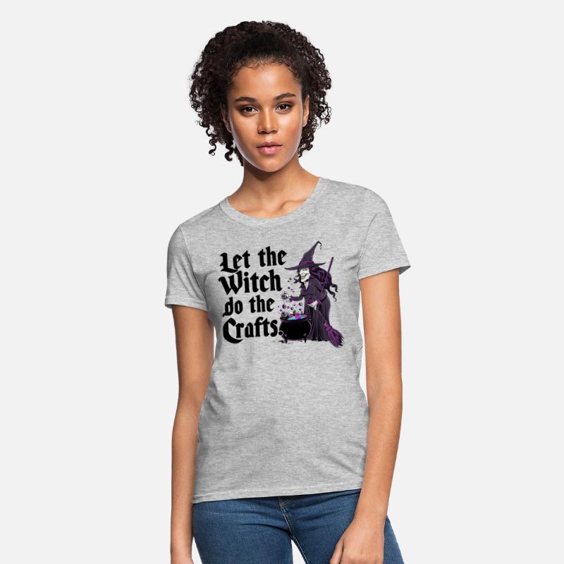 let the witch do the crafts for Halloween