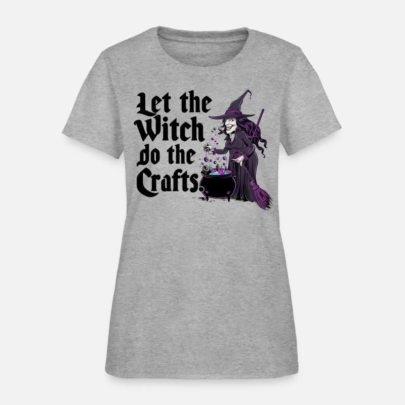 let the witch do the crafts for Halloween