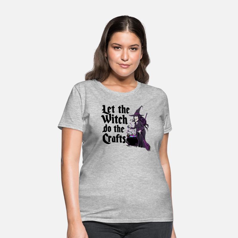 let the witch do the crafts for Halloween