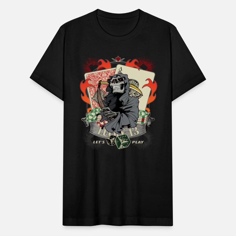 Let us play Poker Lucky 13 Skull gift