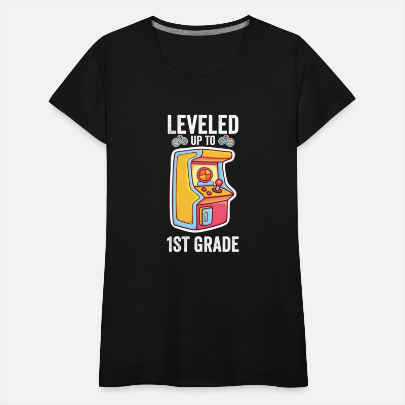 Leveled Up To 1st Grade Gaming Console Gamer