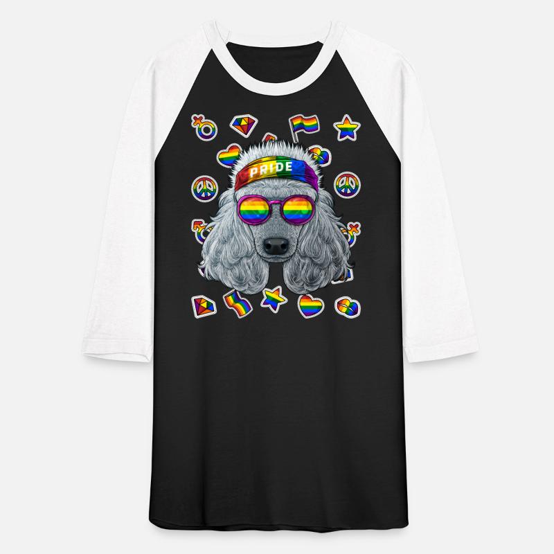 LGBT Poodle Gay Pride Month Dog Rainbow Lesbian