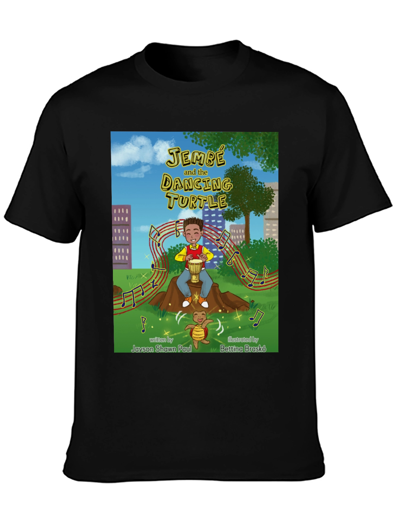 Jembe and The Dancing Turtle T-Shirt