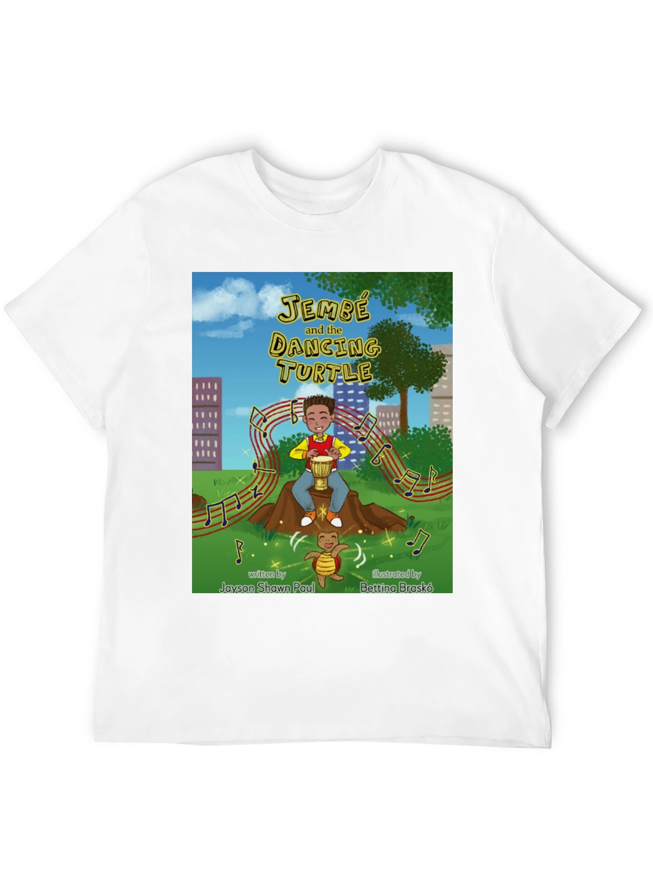 Jembe and The Dancing Turtle T-Shirt