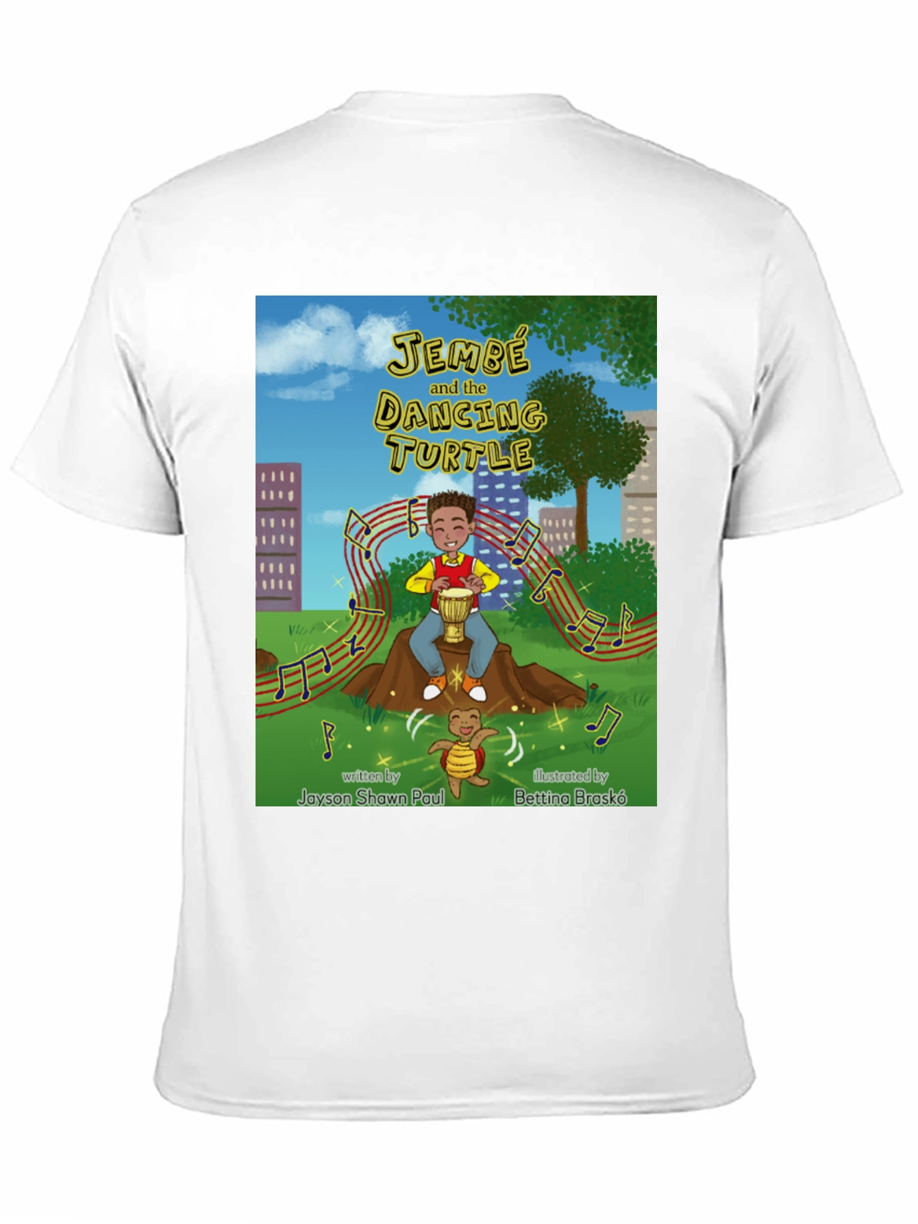Jembe and The Dancing Turtle T-Shirt