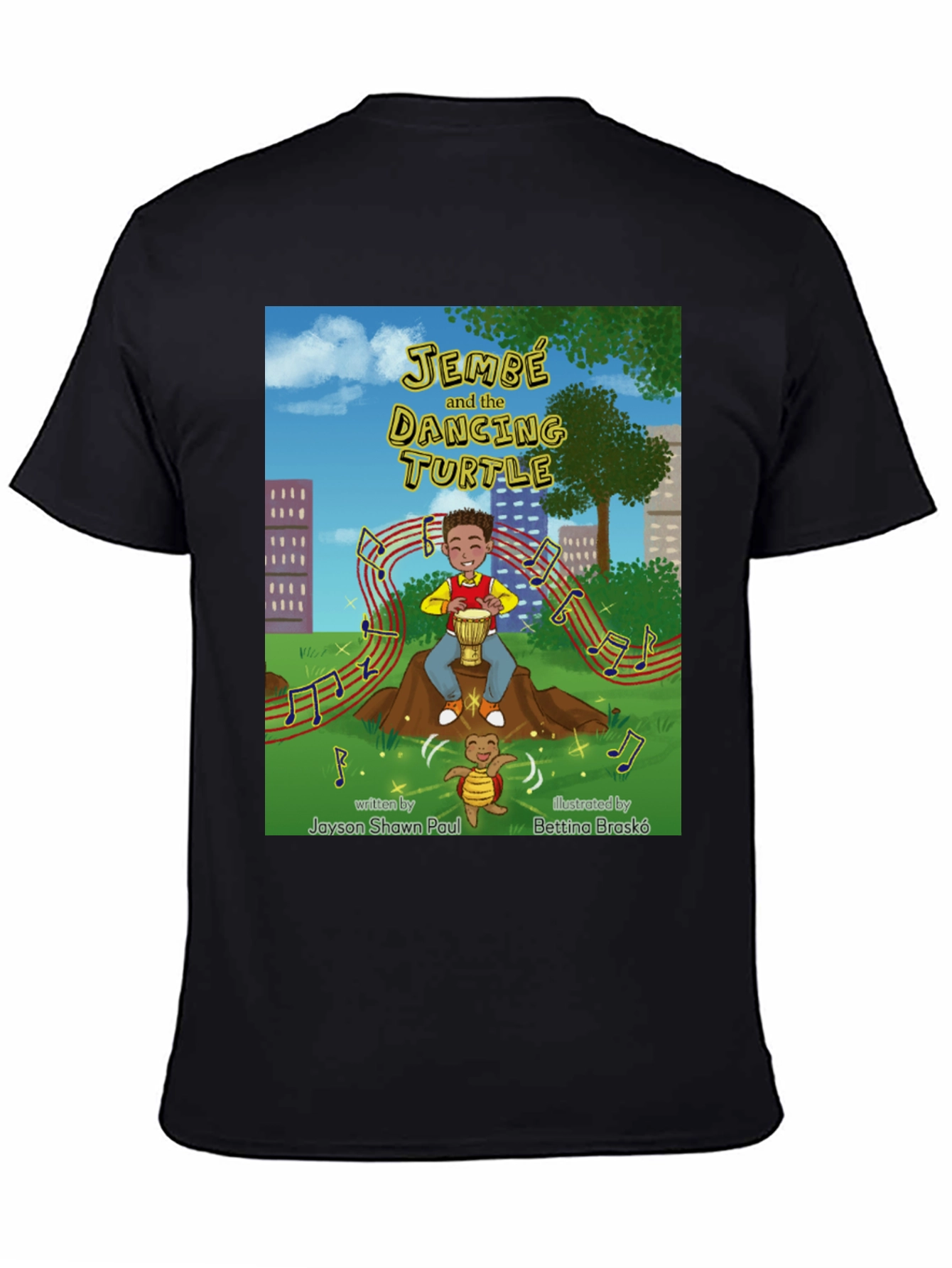Jembe and The Dancing Turtle T-Shirt