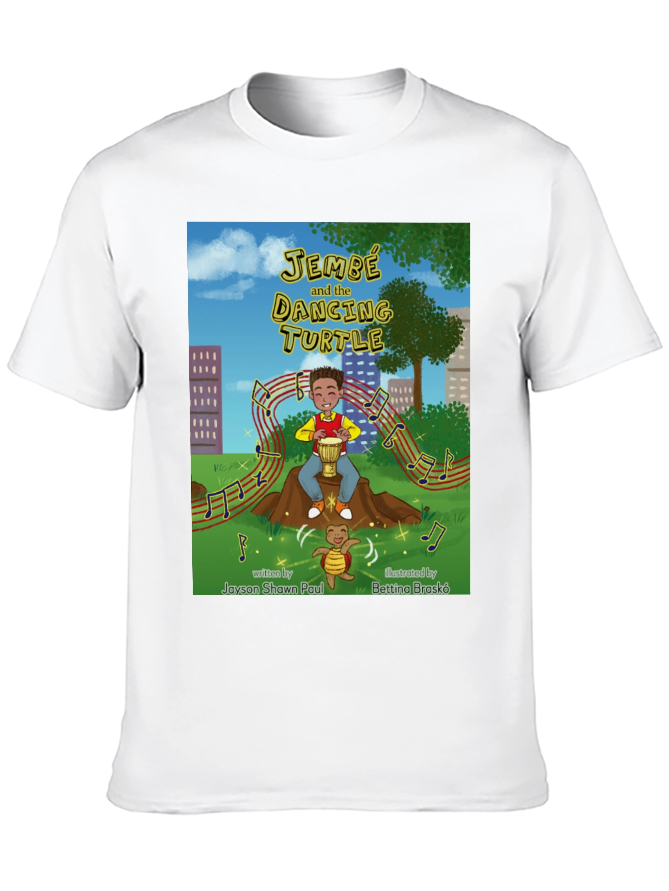 Jembe and The Dancing Turtle T-Shirt