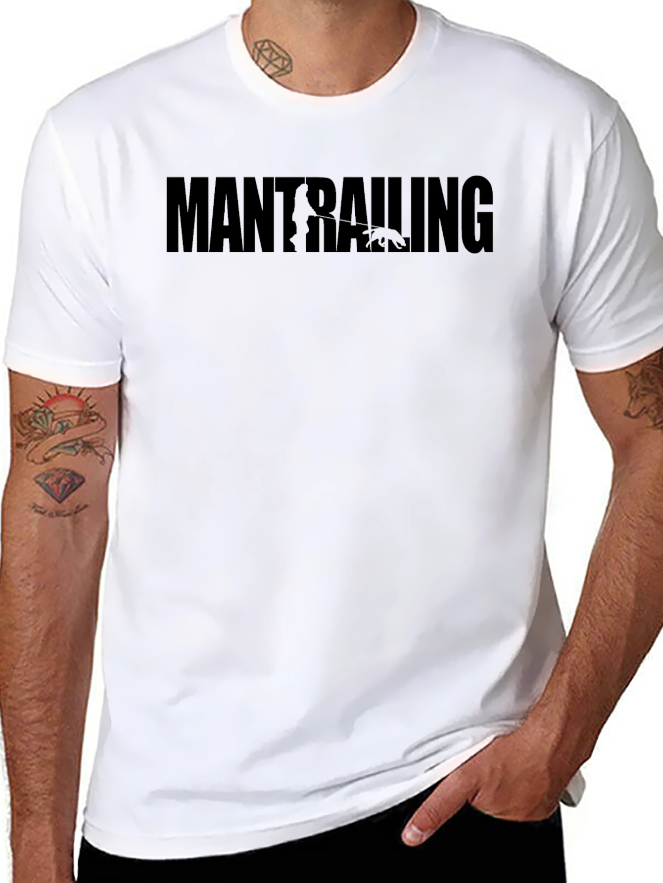 Mantrailing Graphic T-Shirt