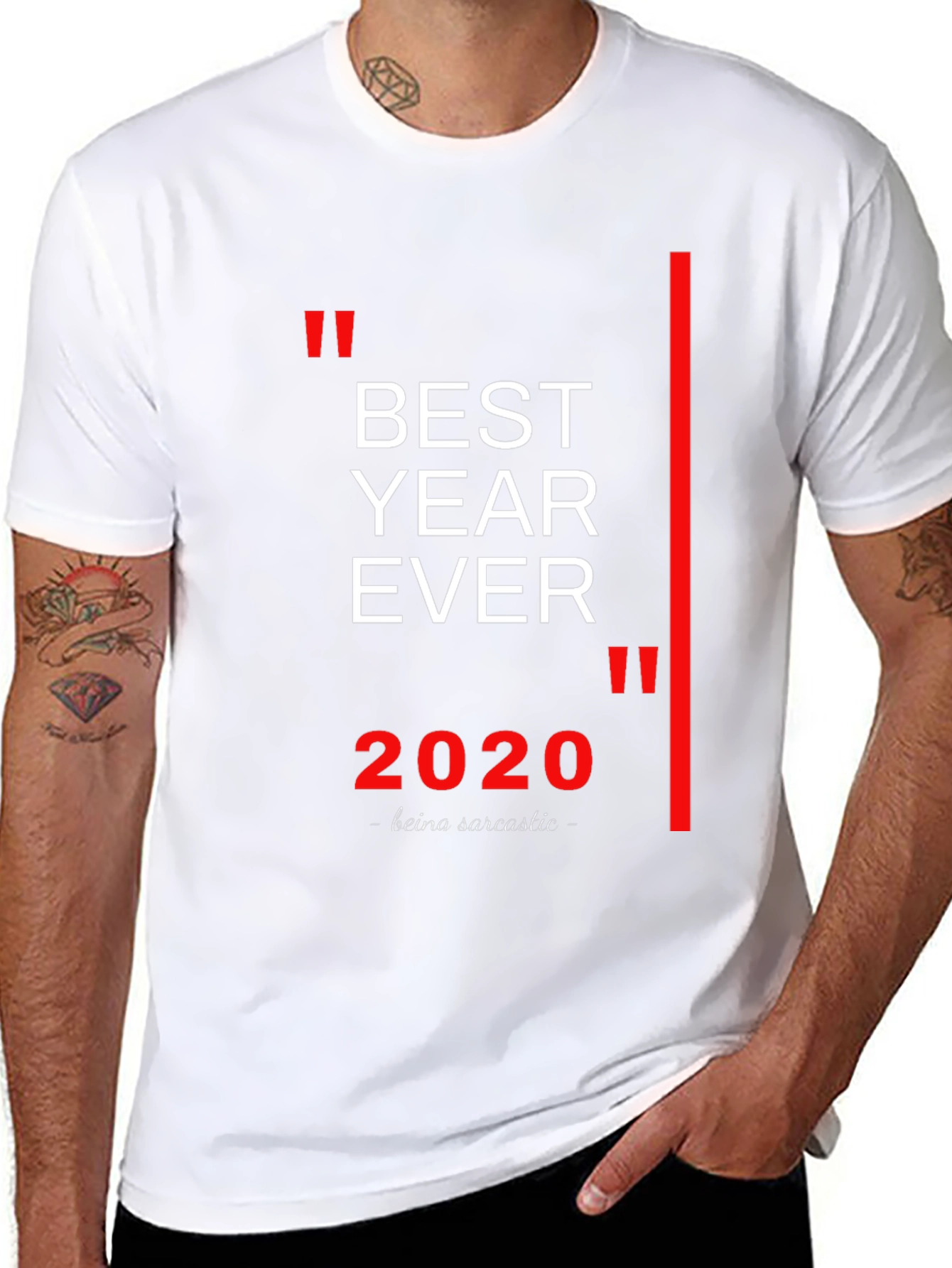 Best Year Ever 2020 Sarcastic T-Shirt