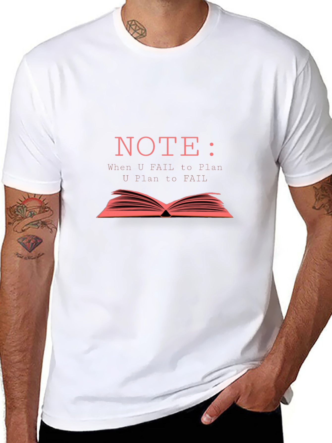 Note Plan to Succeed T-Shirt