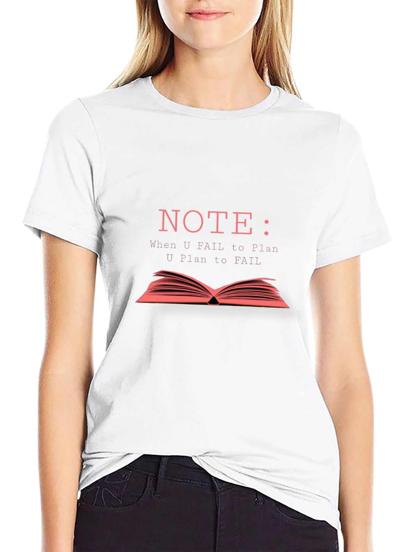 Note Plan to Succeed T-Shirt
