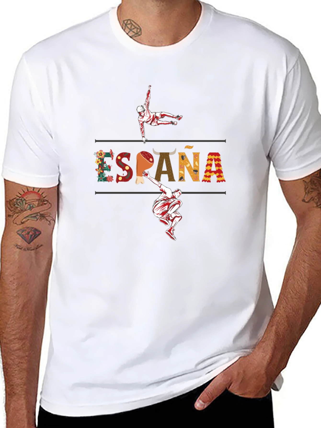 España Graphic Tee - Bullfighting & Culture Shirt