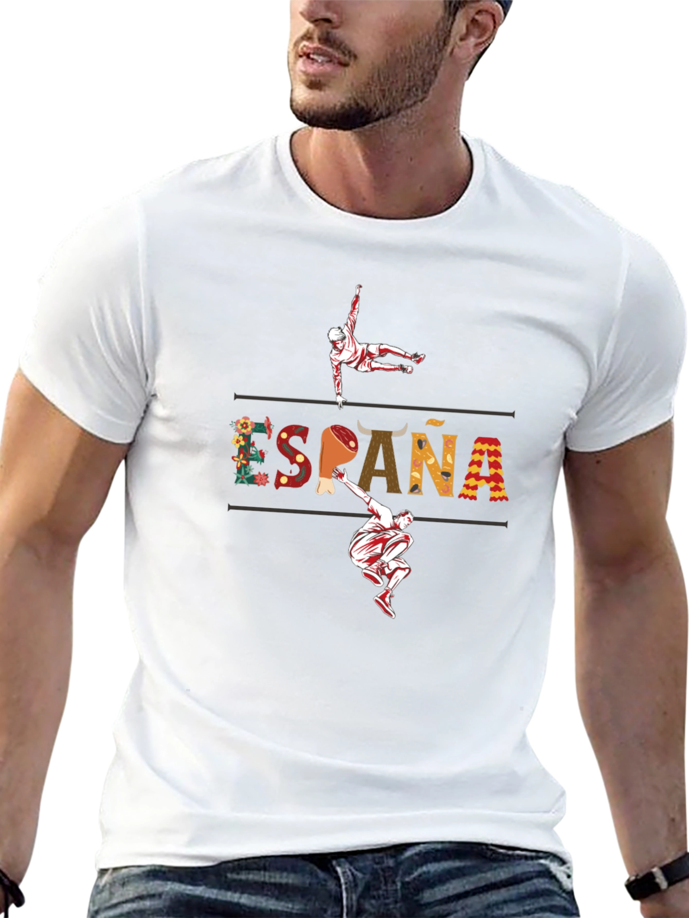 España Graphic Tee - Bullfighting & Culture Shirt