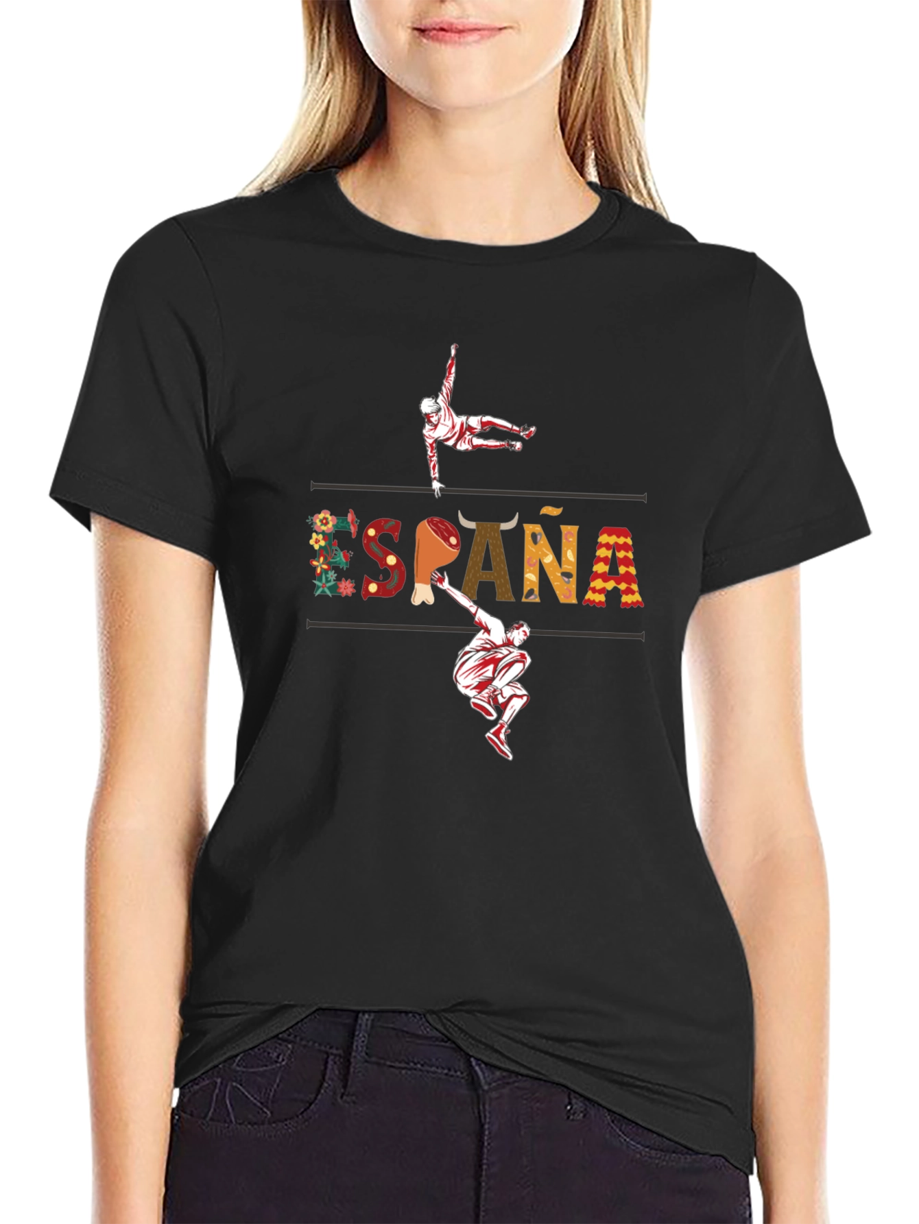 España Graphic Tee - Bullfighting & Culture Shirt