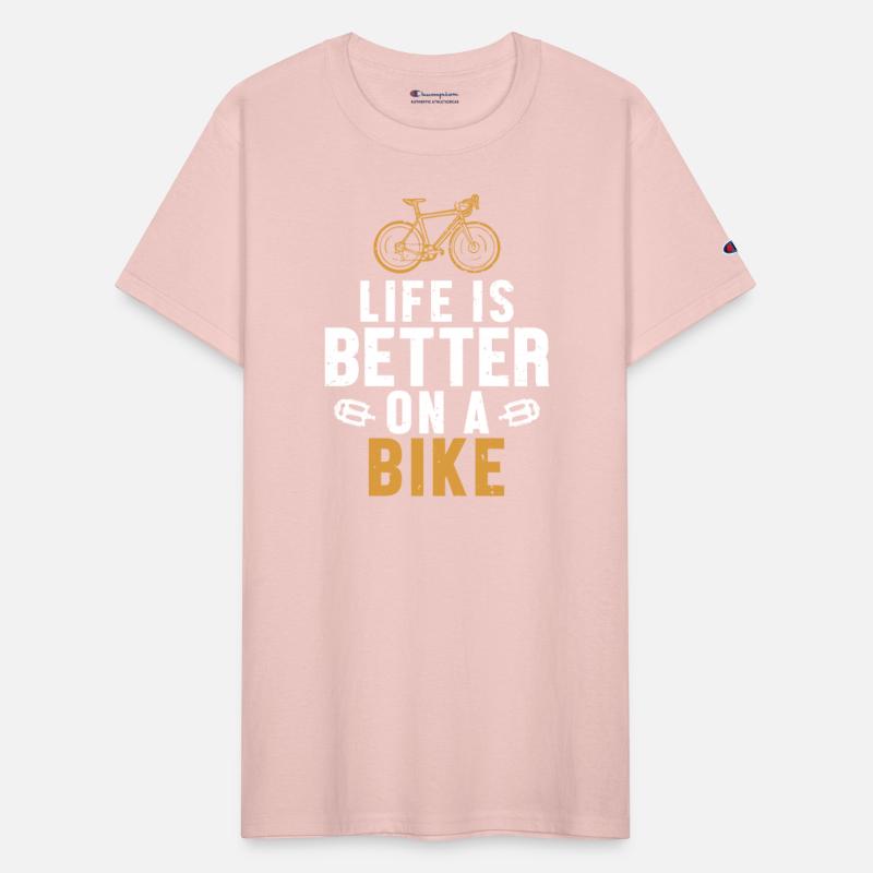 Life is Better on a Bike City Bike Cyclist Gravel