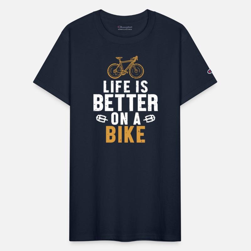 Life is Better on a Bike City Bike Cyclist Gravel