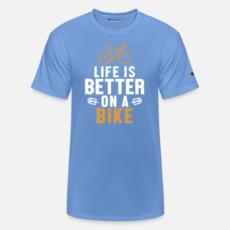 Life is Better on a Bike City Bike Cyclist Gravel