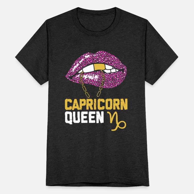 Lip Biting For Women Zodiac Capricorn Queen