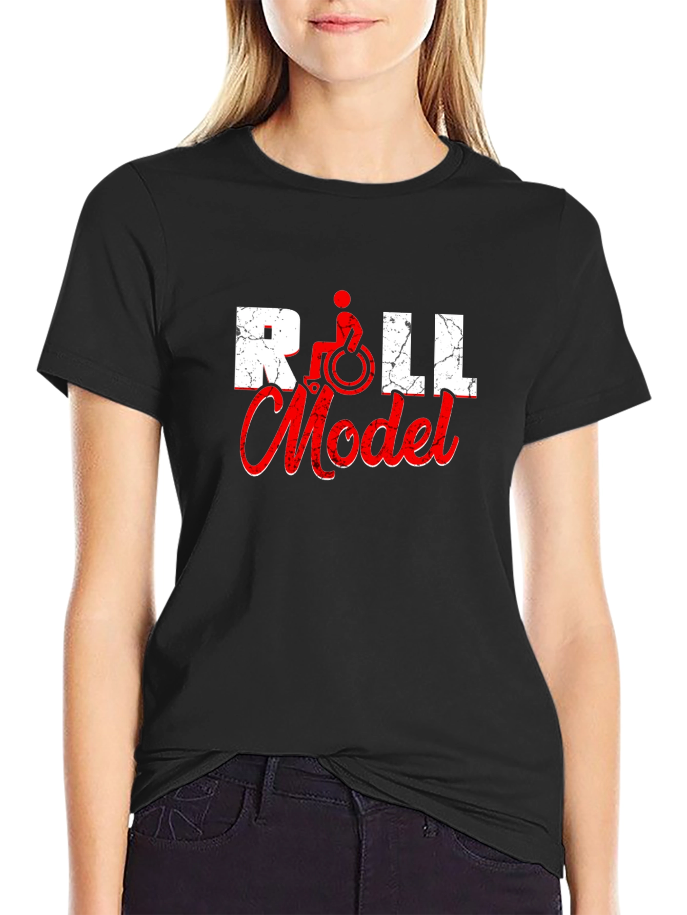Roll Model T-Shirt - Disability Awareness Tee