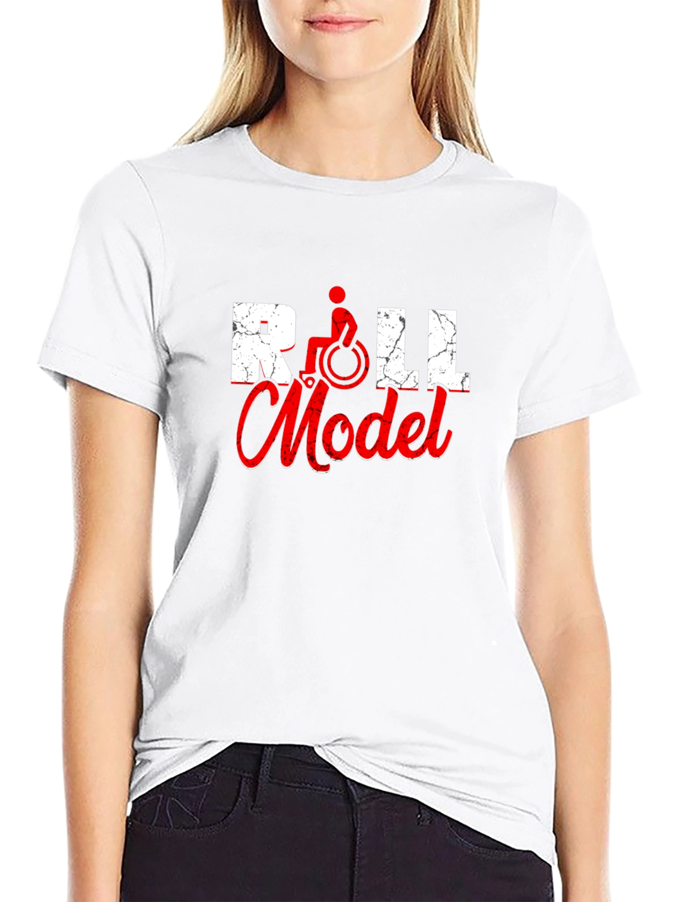 Roll Model T-Shirt - Disability Awareness Tee
