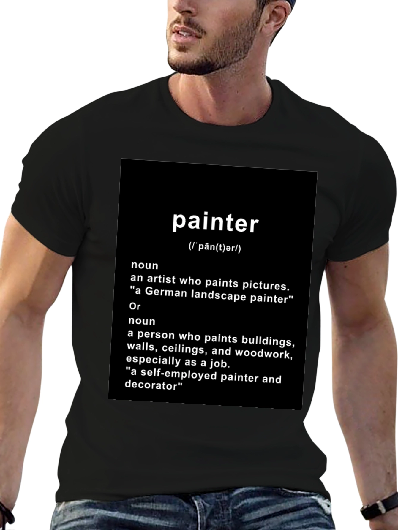 Painter Definition T-Shirt - Funny Artist Tee