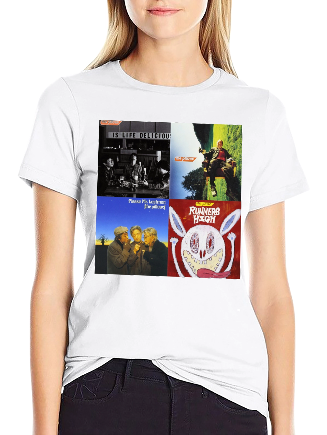 The Pillows Album Art Black T-Shirt