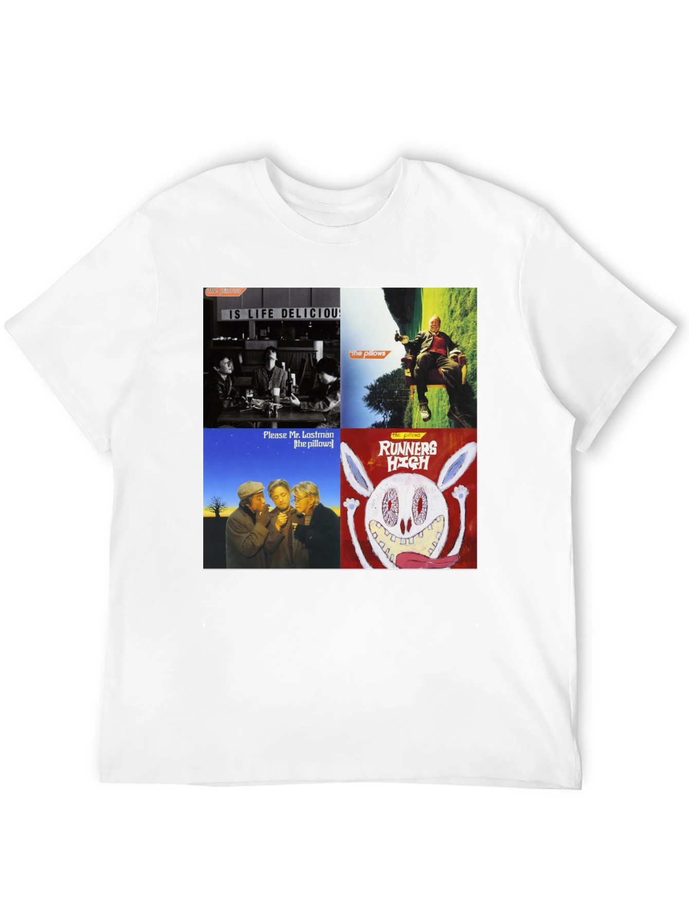 The Pillows Album Art Black T-Shirt