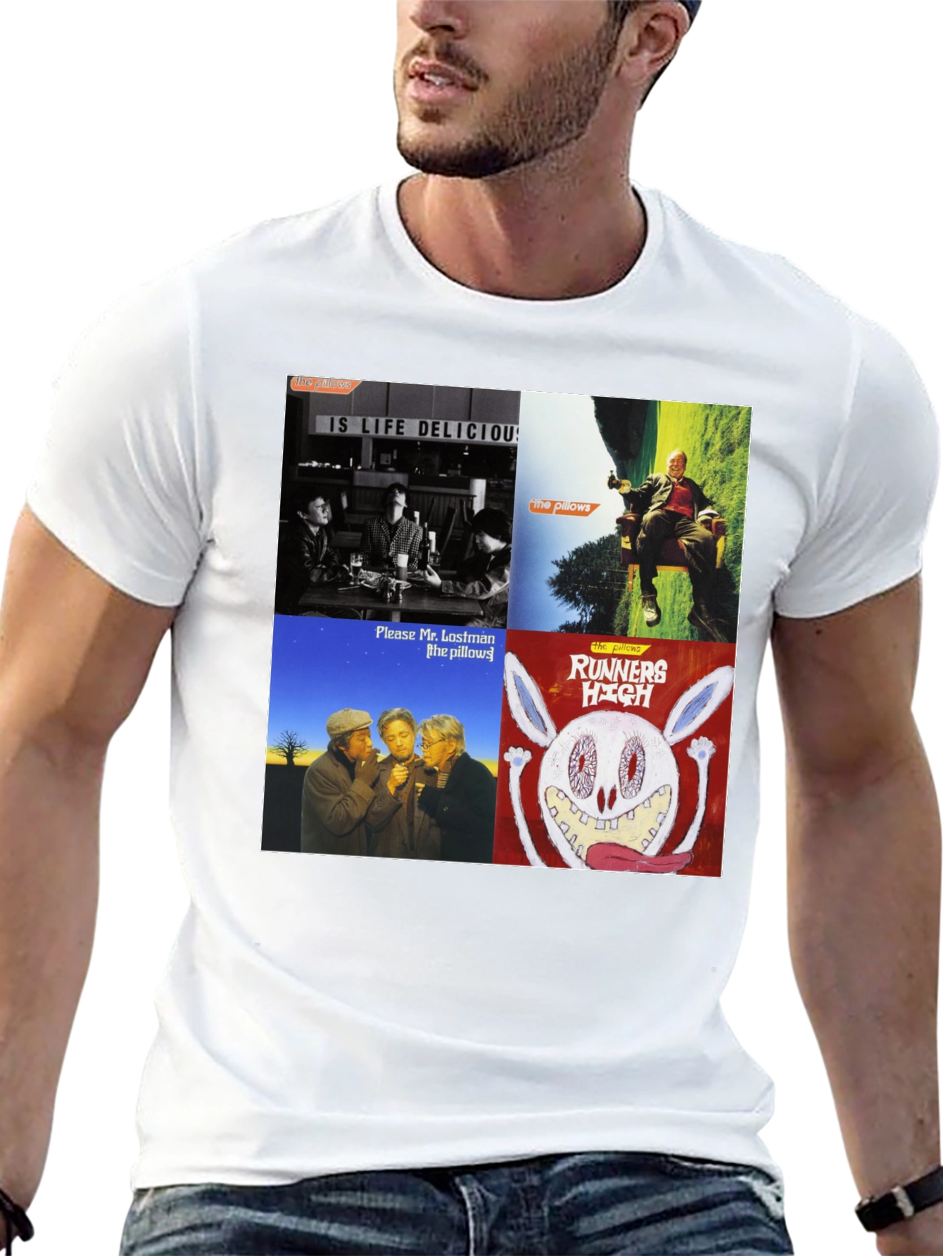 The Pillows Album Art Black T-Shirt
