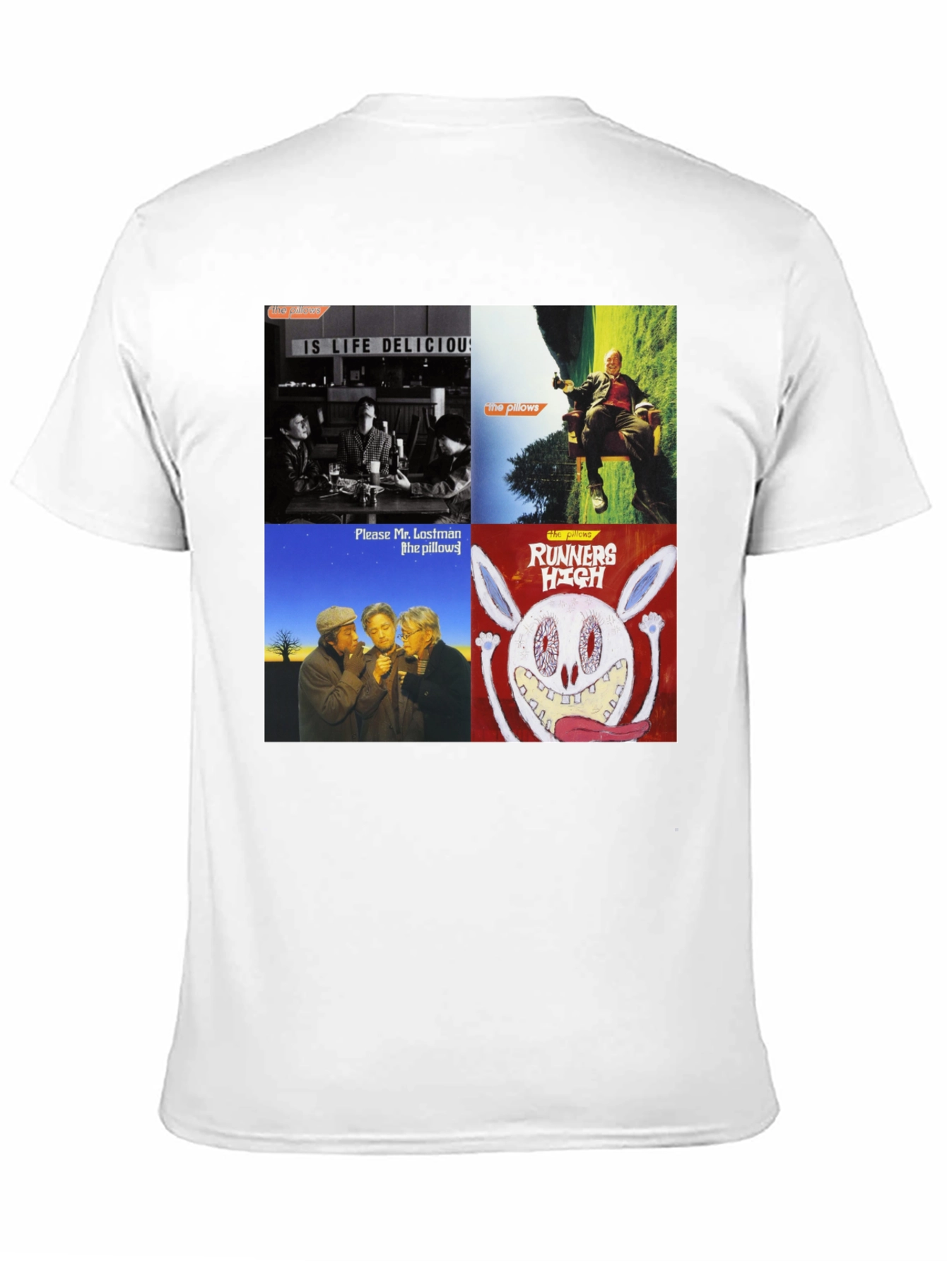 The Pillows Album Art Black T-Shirt