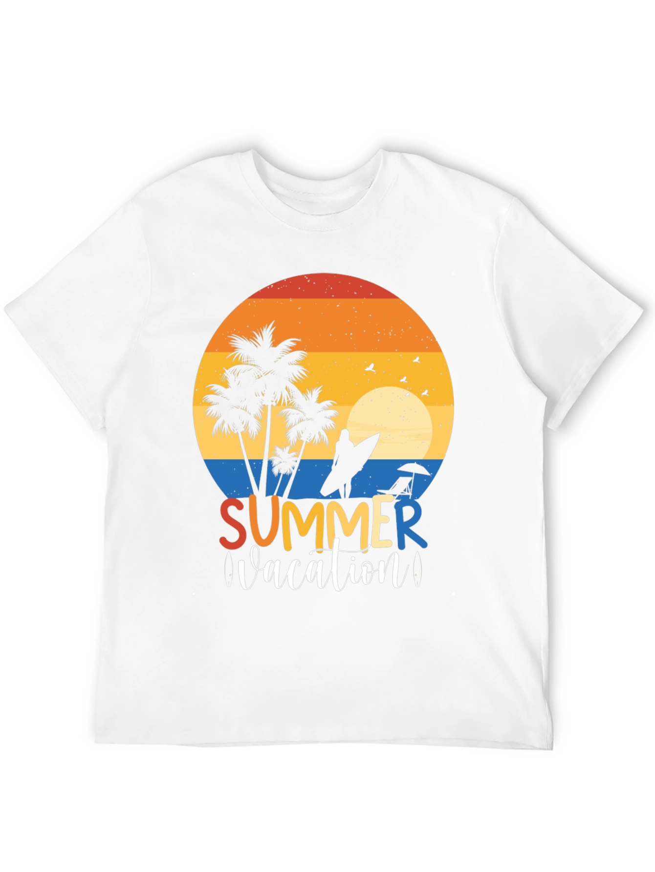 Summer Vacation Graphic T-Shirt