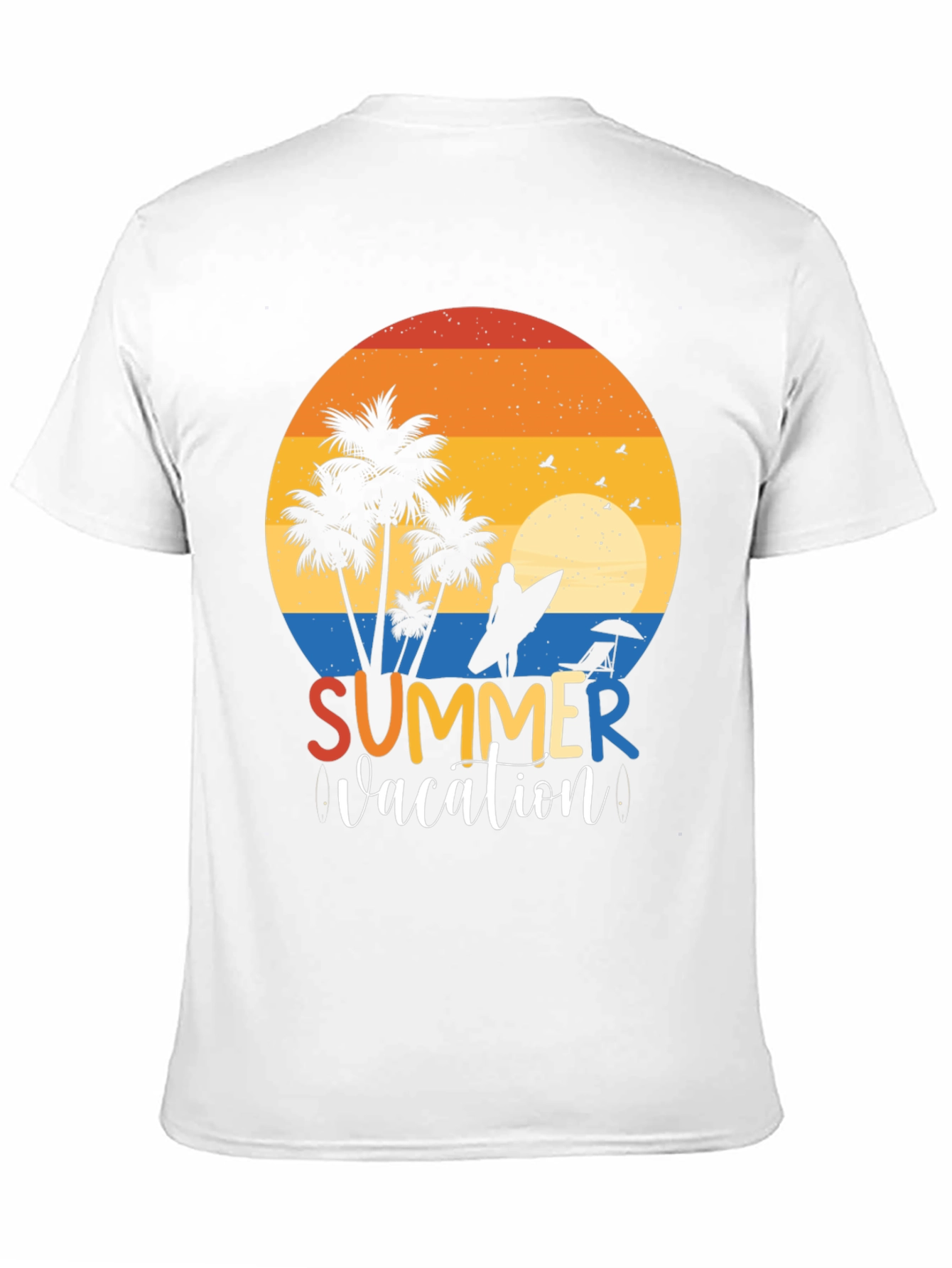 Summer Vacation Graphic T-Shirt