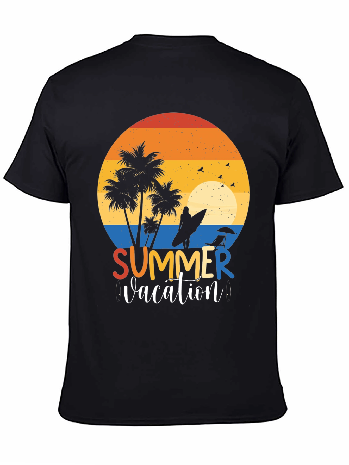 Summer Vacation Graphic T-Shirt