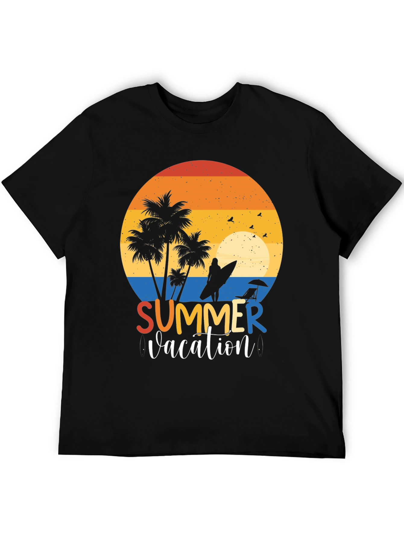 Summer Vacation Graphic T-Shirt