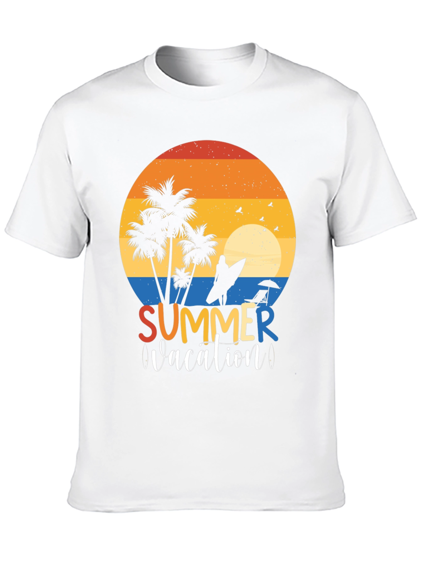 Summer Vacation Graphic T-Shirt