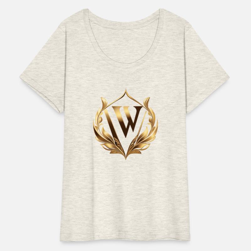 Logo On A White Background With Gold Elements