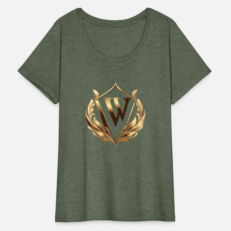 Logo On A White Background With Gold Elements