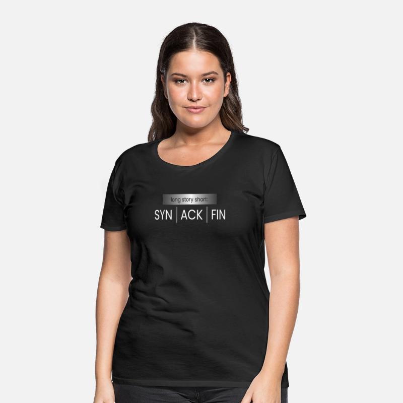 Long Story Short SYN ACK FIN Computer Hacker