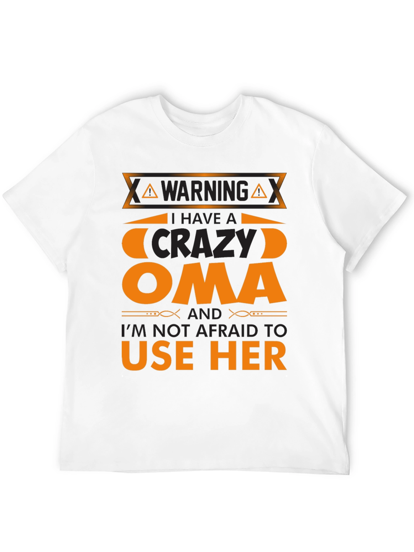 Crazy Oma T-Shirt - Funny Warning Tee