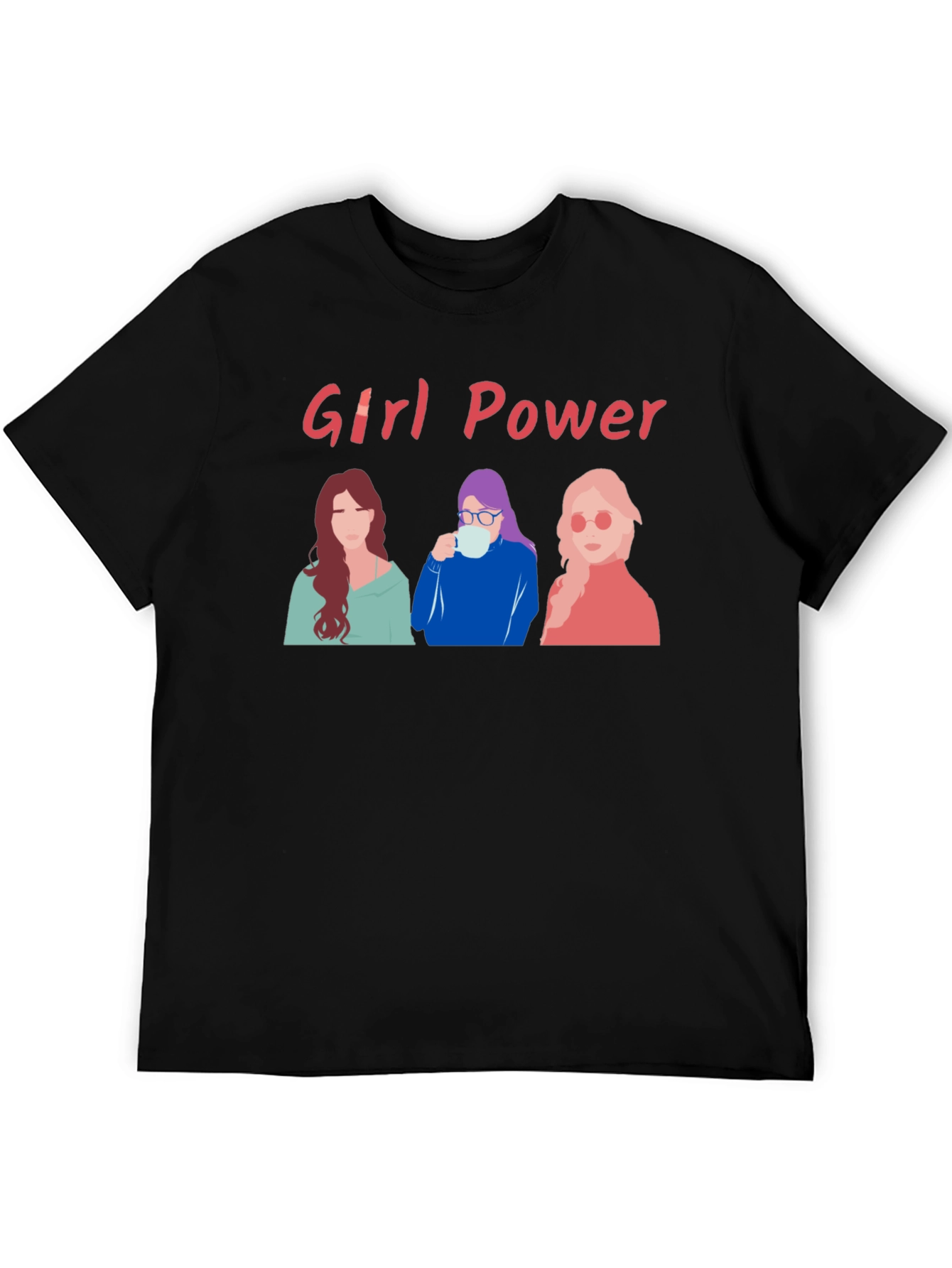 Girl Power Graphic Tee - Empowering Womens T-Shirt