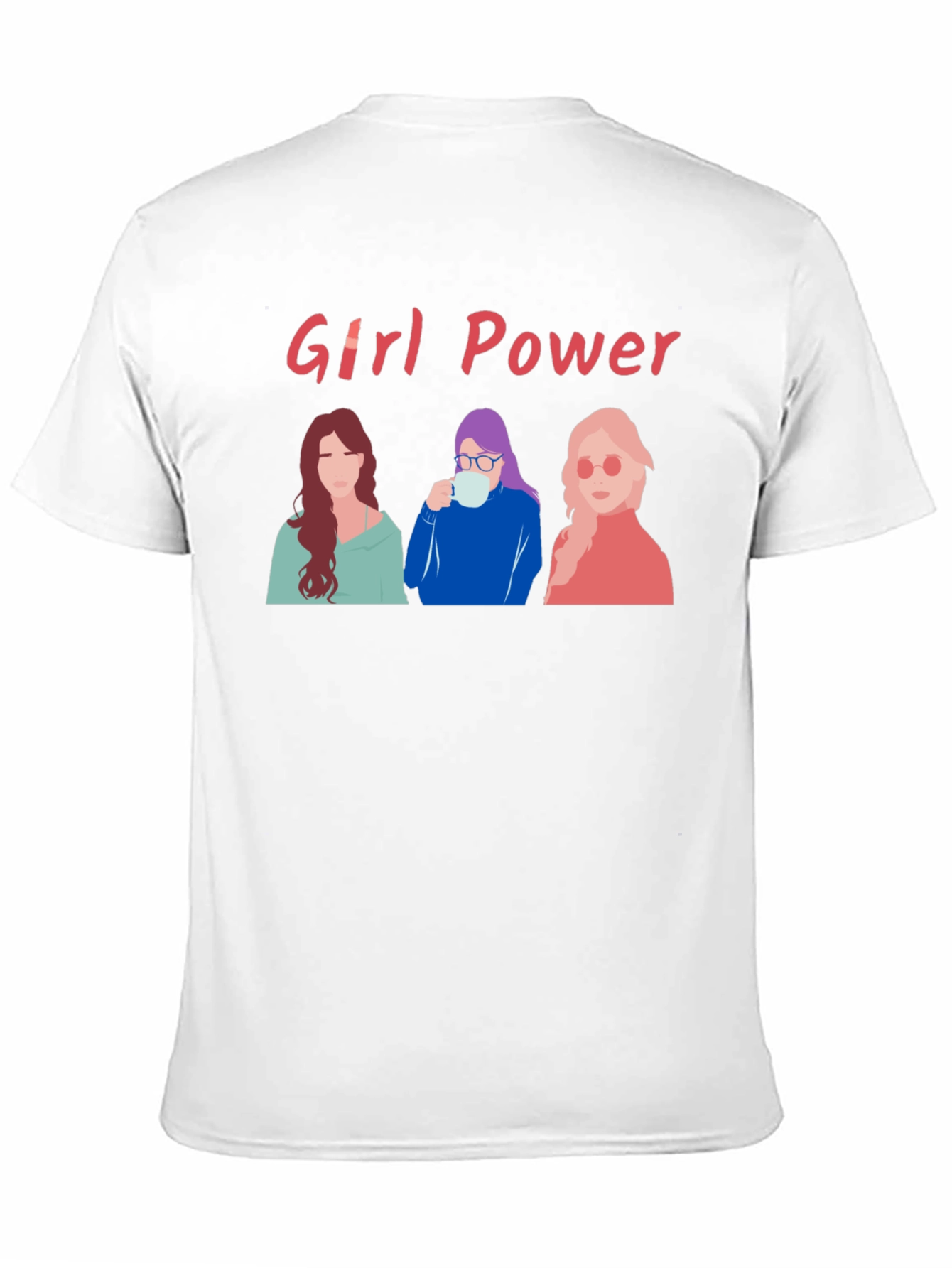 Girl Power Graphic Tee - Empowering Womens T-Shirt