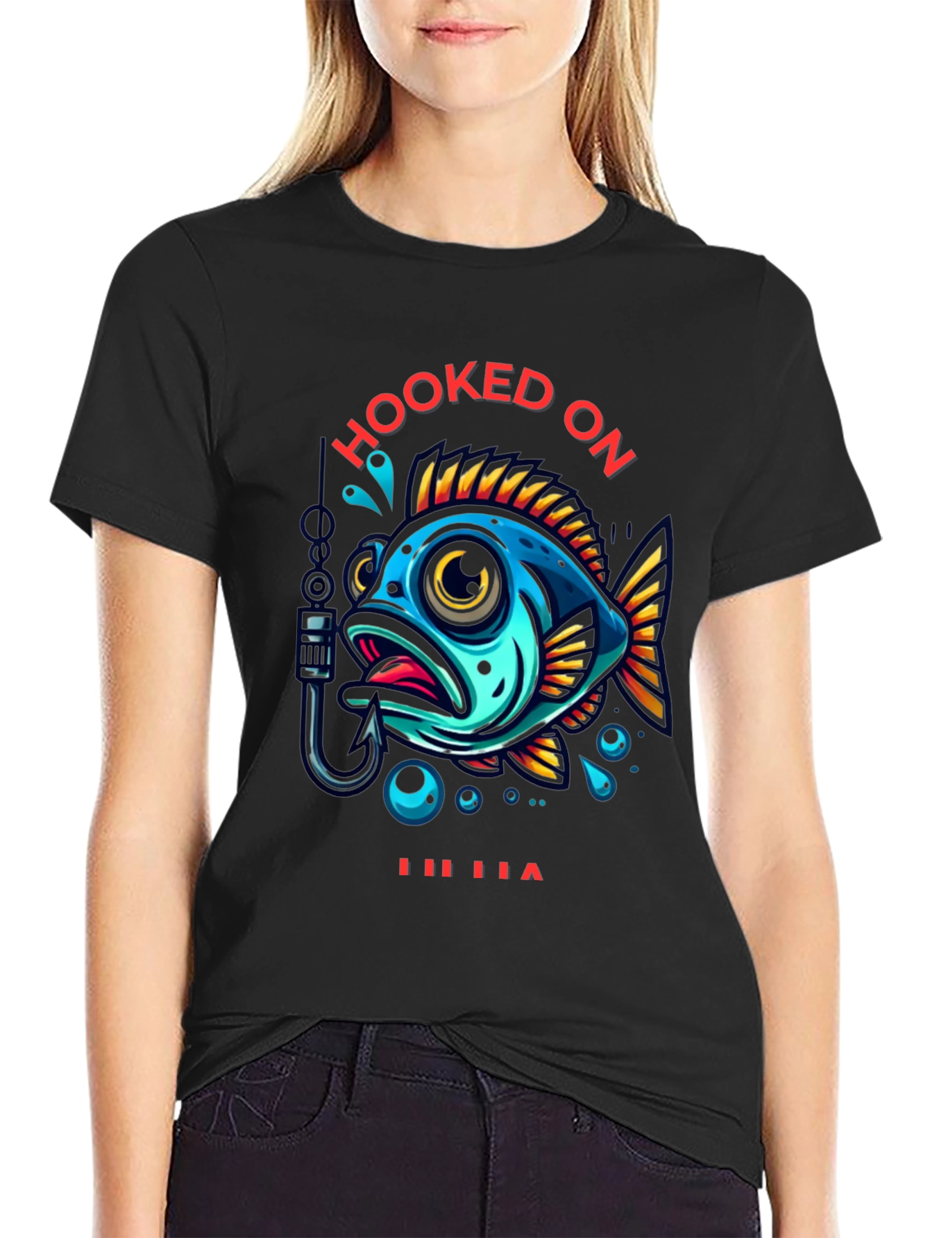 Hooked On T-Shirt - Fishing Tee