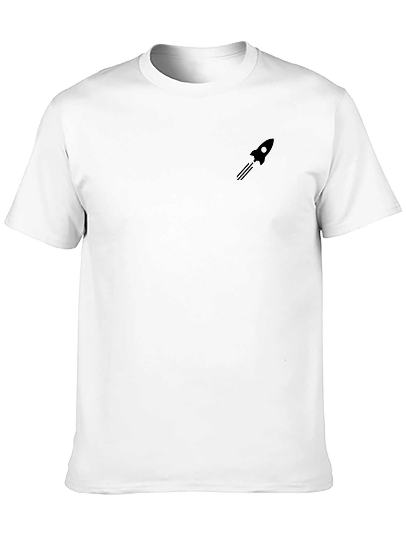 Black Rocket Graphic Tee - Modern Fit