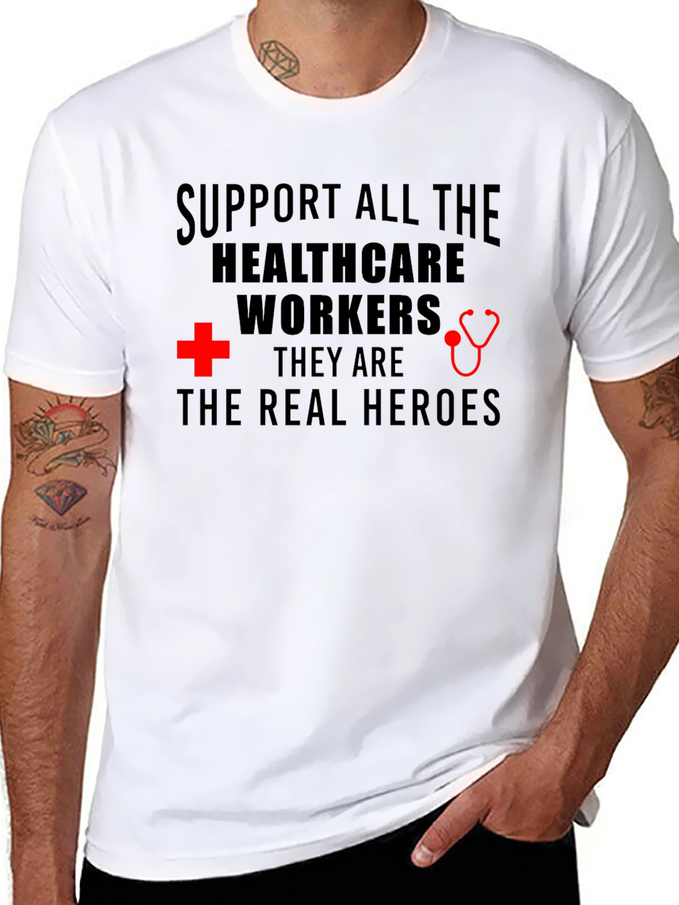 Healthcare Heroes T-Shirt - Support Workers!