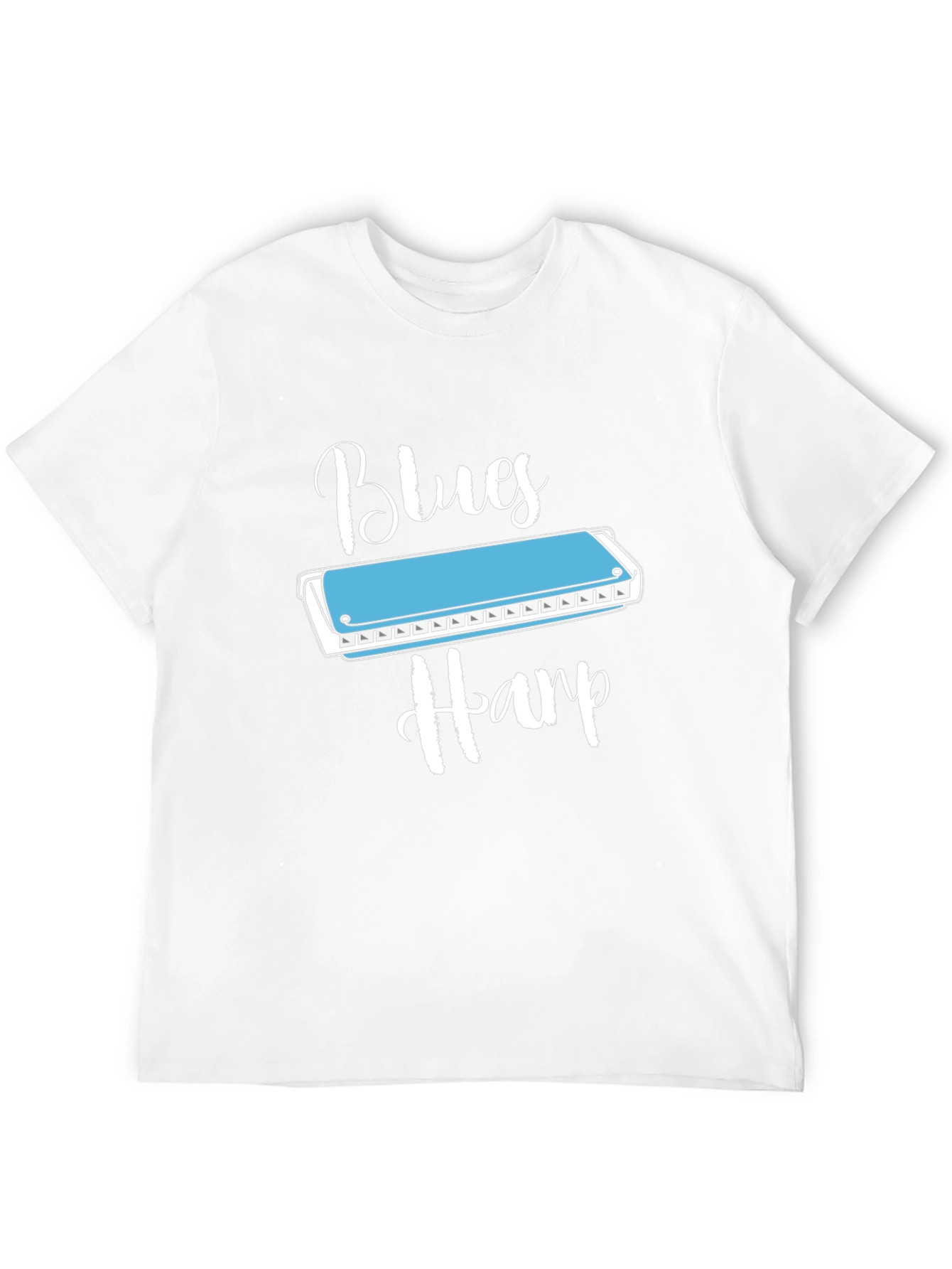 Blues Harp T-Shirt - Music Lover Tee