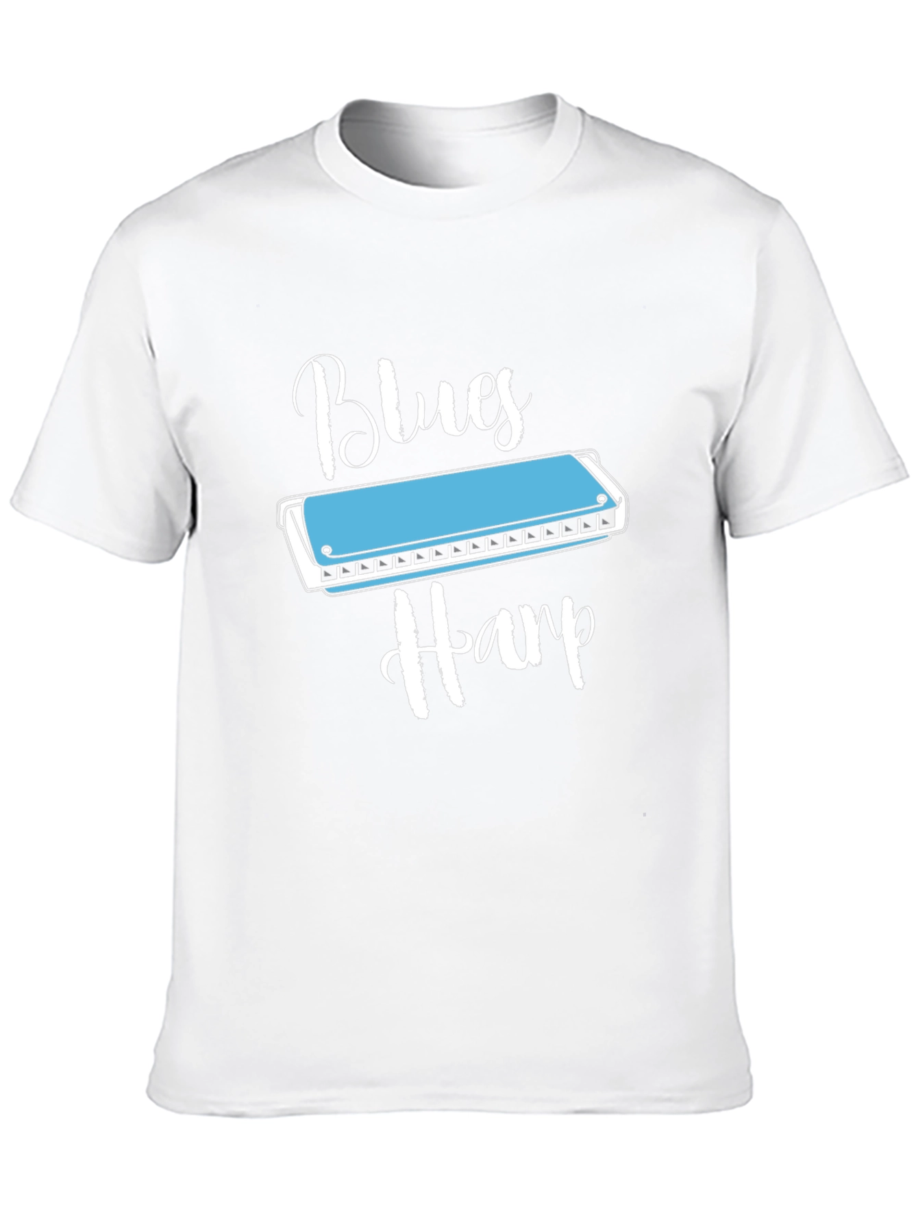 Blues Harp T-Shirt - Music Lover Tee