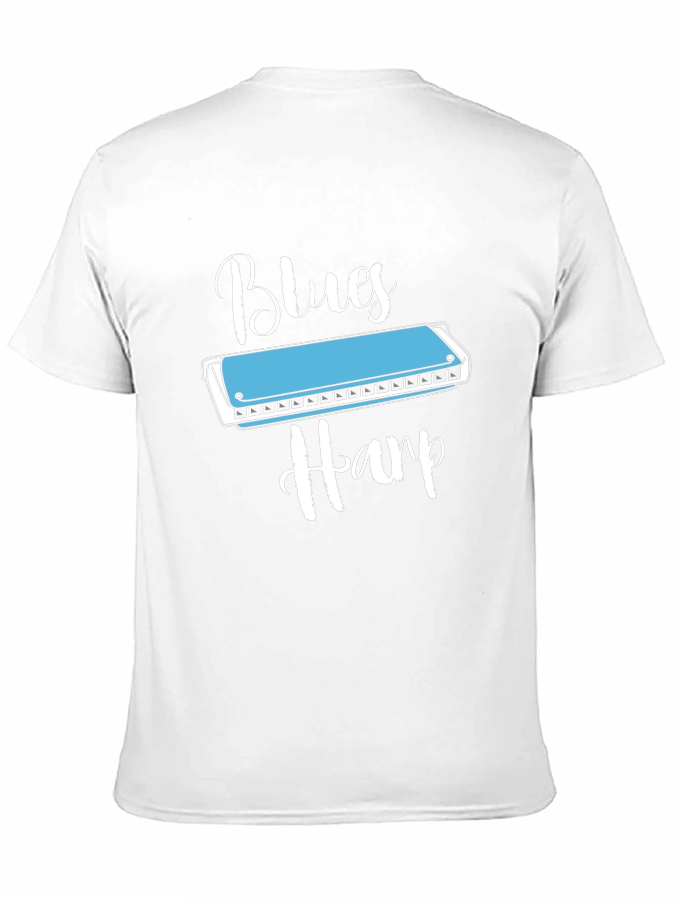 Blues Harp T-Shirt - Music Lover Tee