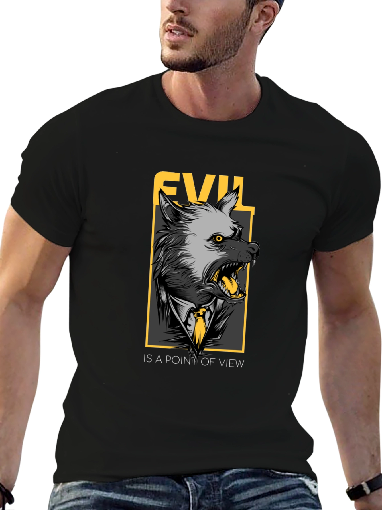Evil Point of View Graphic T-Shirt