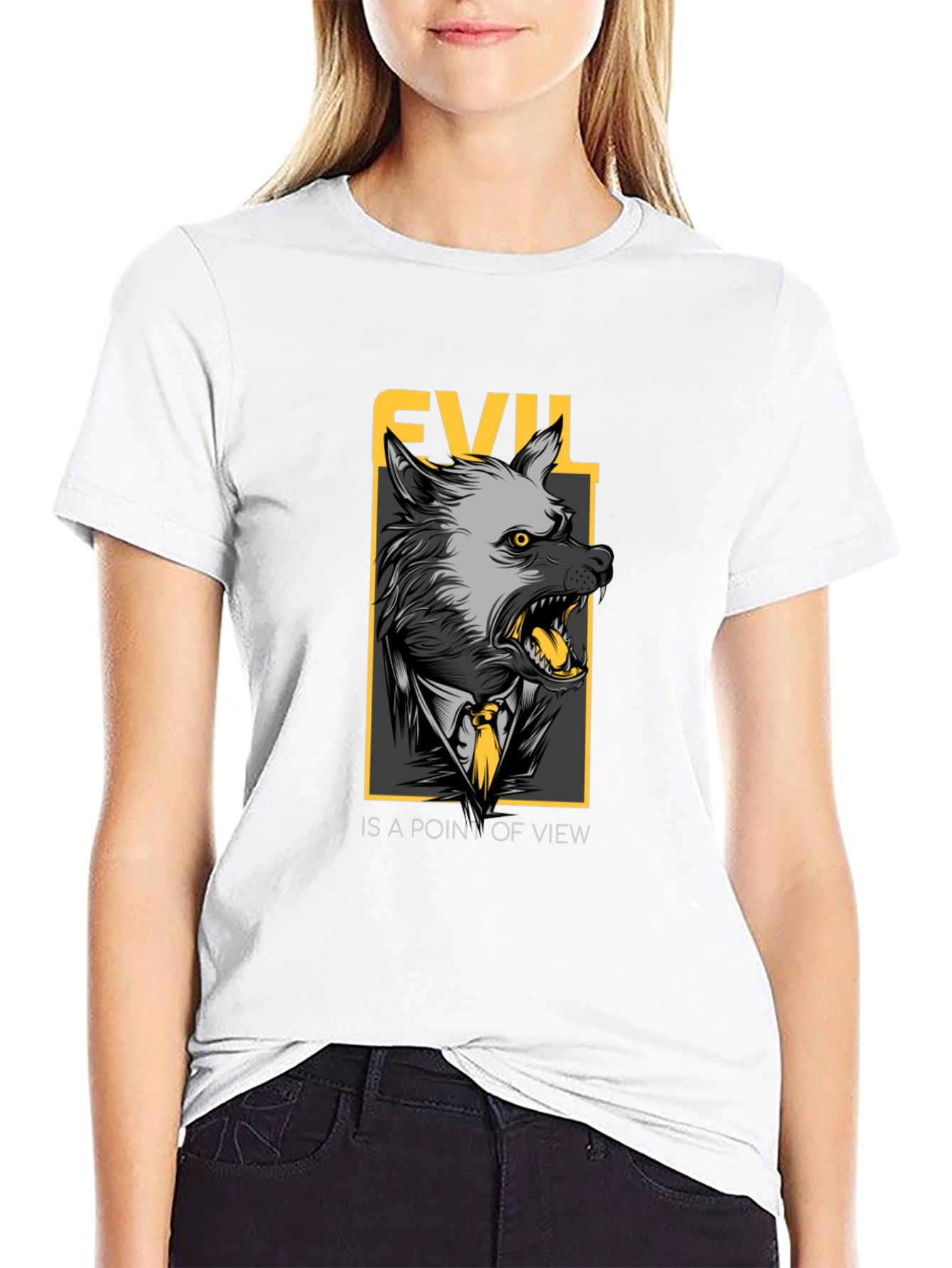 Evil Point of View Graphic T-Shirt